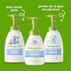 BabyGanics Alcohol-Free Foaming Hand Sanitizer, Pump Bottle, Fragrance Free, 8.45 oz, 3 Pack - Image 4