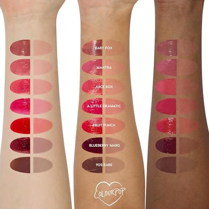 ColourPop HydraPop Glossy Lip Stain - Hydrating Lip Gloss That Fades Into A Soft Tint - Non-Drying & Long-Lasting - Water-Based Gloss-to-Stain Finish - Baby Fox (0.11 Fl Oz) - Image 6