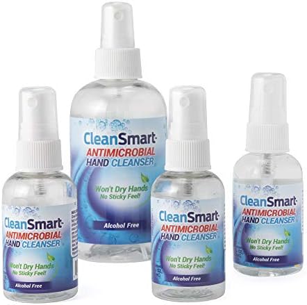CleanSmart Skin & Hand Cleanser, 2 Ounce Spray Bottle (Pack of 3) Alcohol-Free Safe Cleanser - Image 7