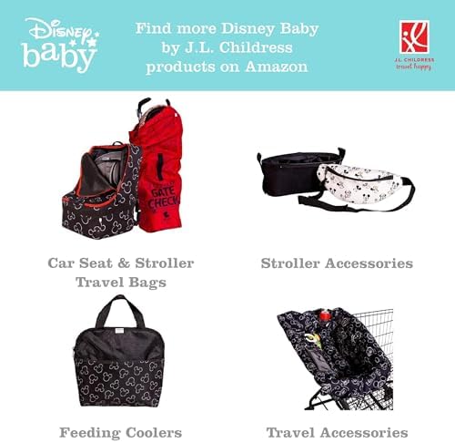 J.L. Childress baby changing mat showing waterproof surface texture