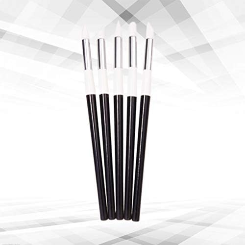 Five piece manicure cleanup tool kit for home and shop use