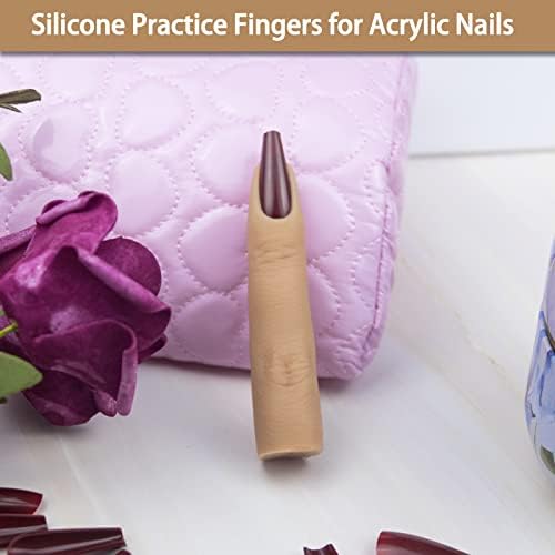 Rudra Retails authentic imported silicone finger for nail technicians