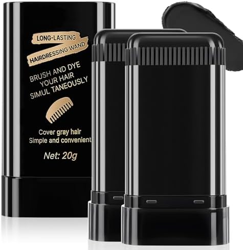 Two pack Moongaze instant gray hair coverage stick