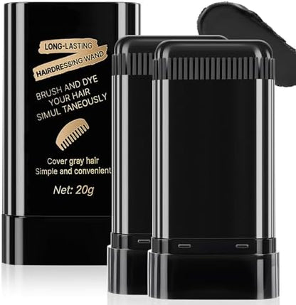 Two pack Moongaze instant gray hair coverage stick