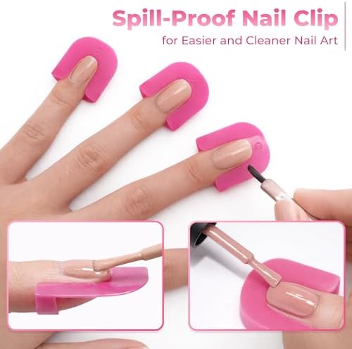 French tip nail art application with 3TVol guards