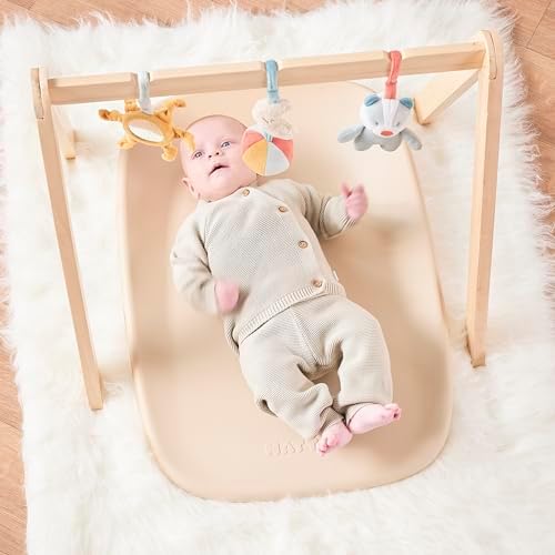 Nattou Softy Changing Pad displayed on a nursery changing table