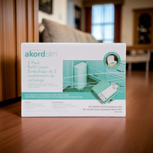 Janibell Akord 280 Slim refill liners showing stretch resistant plastic
