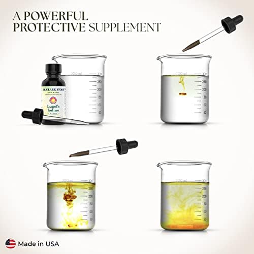Dietary supplement facts panel on Dr. Clark Store Stomach Saver bottle.