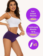 Allbase leakproof menstrual panties side profile