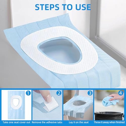 Mckanti thirty five pack portable liners showing side dimensions and thickness