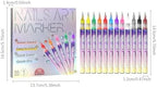 Close up of 0.5 millimeter fine tip nail art marker pen