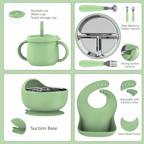 Full set of Hepotk baby feeding supplies on table