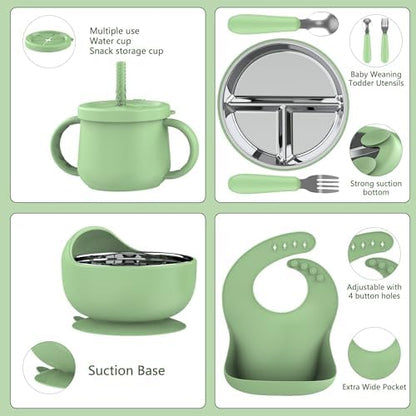 Full set of Hepotk baby feeding supplies on table