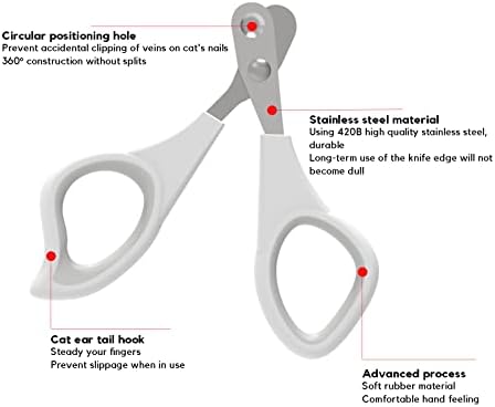 Compact claw trimmer for rabbits puppies and small pets