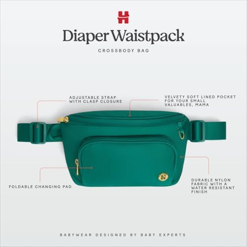 HUGGIES Unisex-Adult Diaper Waistpack Crossbody Bag - Image 5