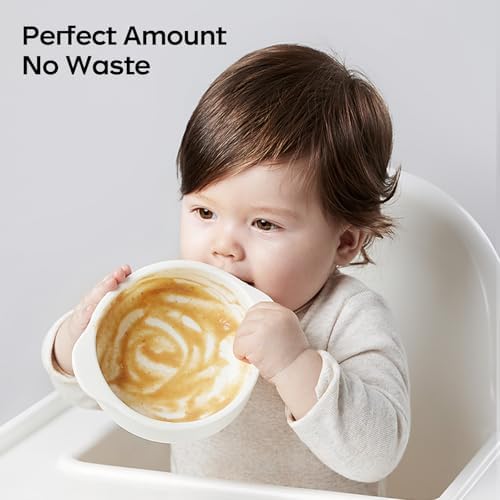Bc Babycare baby food maker blending fresh vegetable puree in seconds