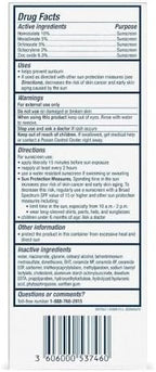 Fragrance-free daily face sunscreen moisturizer for sensitive oily and combination skin