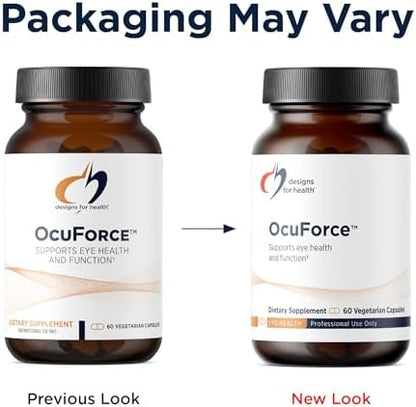 Professional grade OcuForce supplement for digital eye strain relief