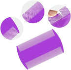 Ergonomic handle lice treatment tool for kids and adults