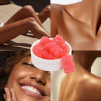 Auranic sunless tanning gummies ingredients highlight graphic