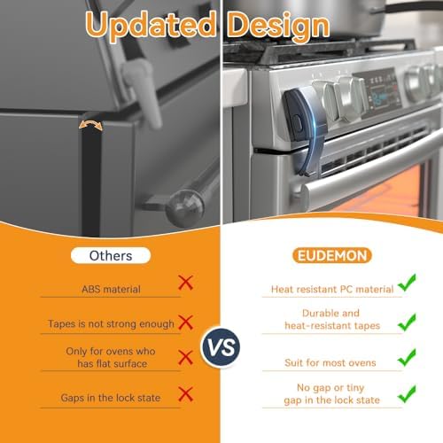 Eudemon childproof oven door lock packaging contents