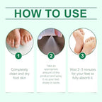 Foot sanitizer spray used for cracked heel repair and hydration