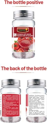Complete packaging of Upondata Lycopene antioxidant supplement
