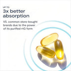 PRN dry eye softgels capsule close up view