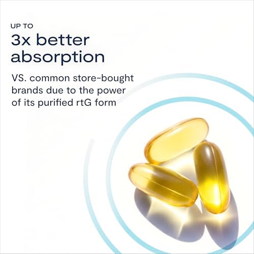PRN Physician Recommended Nutriceuticals DE3 fish oil capsules next to the packaging bottle.
