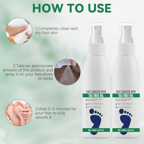 Non-greasy foot care spray for athletes and active Indian lifestyles.