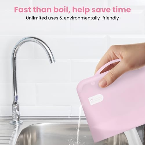Instructions for using microwave steam sterilizer bag