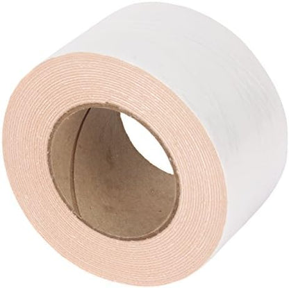 Close up of extra thick adhesive moleskin fabric for foot pressure relief