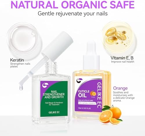 Gelike Ec professional nail care kit works to provide assistance with shine