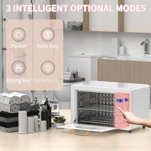 Yofuly sterilizer cabinet with door open for tool placement