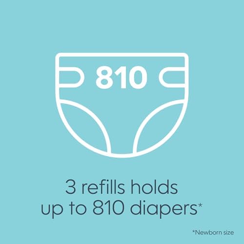 Playtex Playtex Diaper Genie Refills for Diaper Genie Diaper Pails - 270 Count (Pack of 3) - Image 6