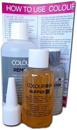 Colour B4 hair dye removal kit packaging