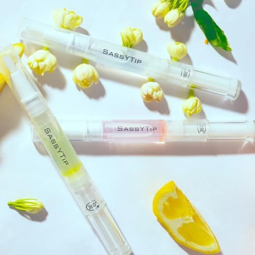 Instructions for using the Bliss Kiss cuticle duo on hands