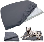Panabana pet bed protector showcasing the elastic band bottom opening design