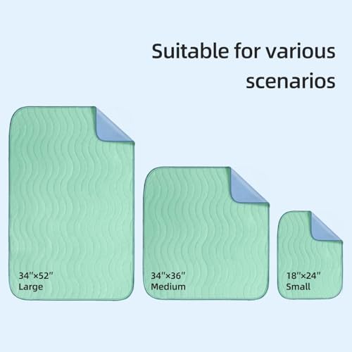 ForosiaLYFE premium incontinence underwear alternative pads folded neatly in a group of four.