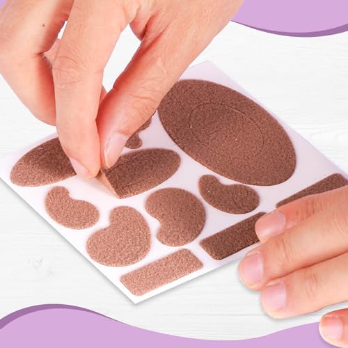 THSTOIC moleskin sheets used for protecting calluses and preventing shoe rubbing.