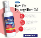 Doctor recommended BurnFix spray for first and second degree burn treatment.
