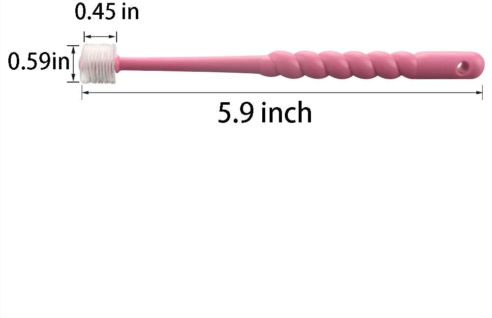VTurboWay three hundred sixty degree pet dental cleaning brush packaged for imported pet grooming.