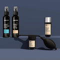 Hair Illusion real hair fibers combo kit front view packaging and accessories