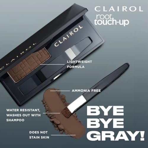 Water-resistant temporary hair color powder for forty to sixty applications