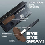 Water-resistant temporary hair color powder for forty to sixty applications