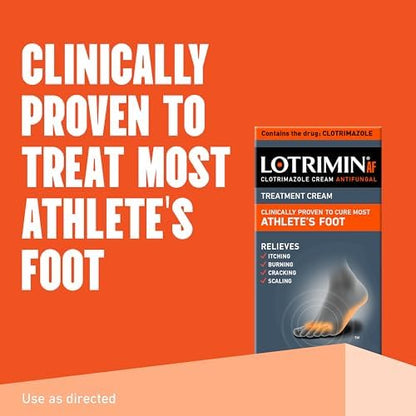 Lotrimin one percent clotrimazole cream tube showing active ingredient information