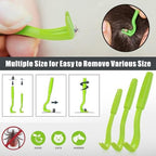 Demonstration of tick removal tools for dogs and cats.