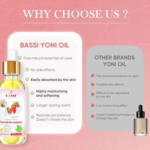 Bassi peach scented yoni soap bar for gentle cleansing.