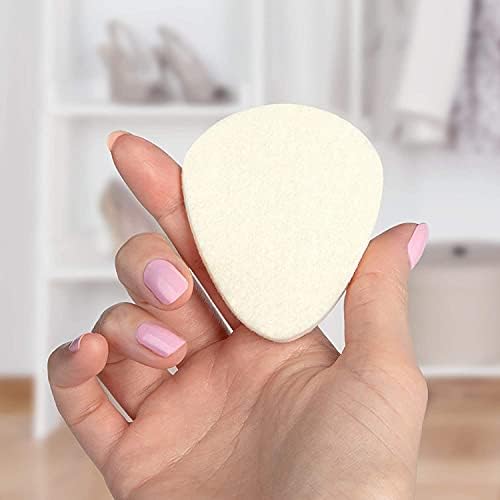 White metatarsal biscuits with strong adhesive backing for orthopedic support