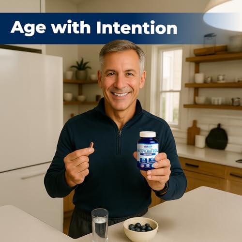 We Like Vitamins Resveratrol natural antioxidant supplement bottle